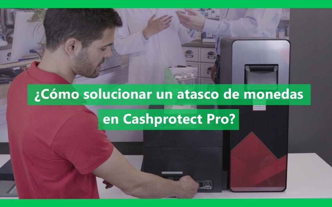 Como solucionar un atasco de monedas en un Cashprotect Pro