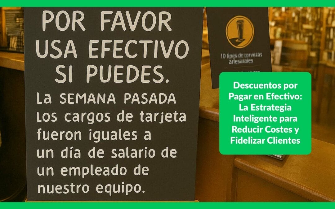 Descuentos por Pagar en Efectivo: La Estrategia Inteligente para Reducir Costes y Fidelizar Clientes